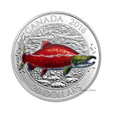 2016 $20 Canadian Samonids - Sockeye Salmon (