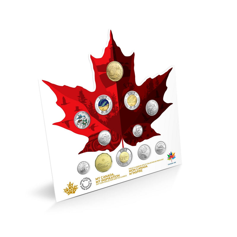 2017 Canada 150 Circulation 12-Coin Keepsake Collection