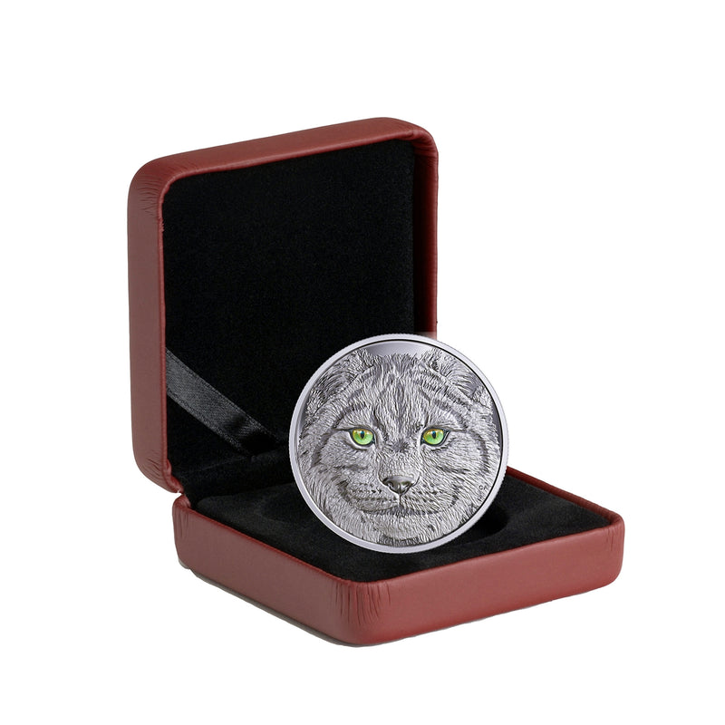 2017 Canada $15 In The Eyes of the Lynx Fine Silver Coin (No Tax)