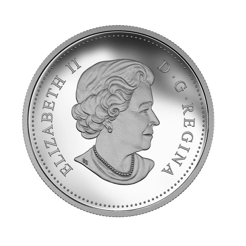 2017 Canada Dollar Our Home And Native Land  Proof Silver