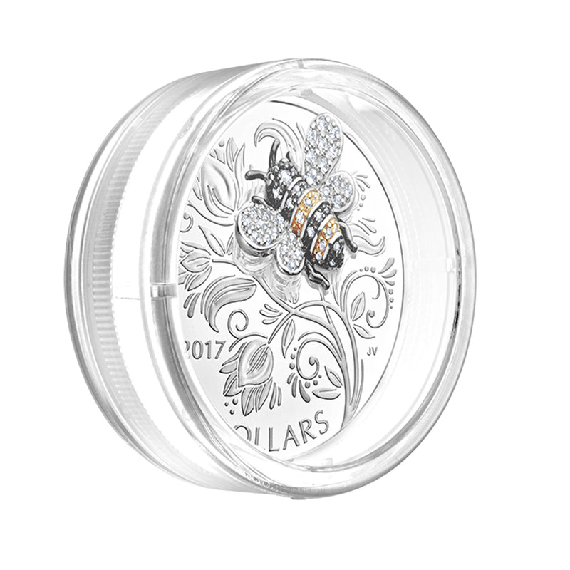 2017 Canada $20 Bejeweled Bugs - Bee Fine Silver (No Tax)