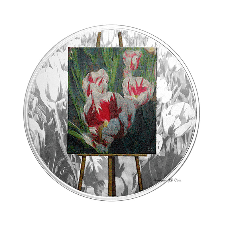 2017 Canada $20 En Plein Air - Springtime Gifts Fine Silver (No Tax)