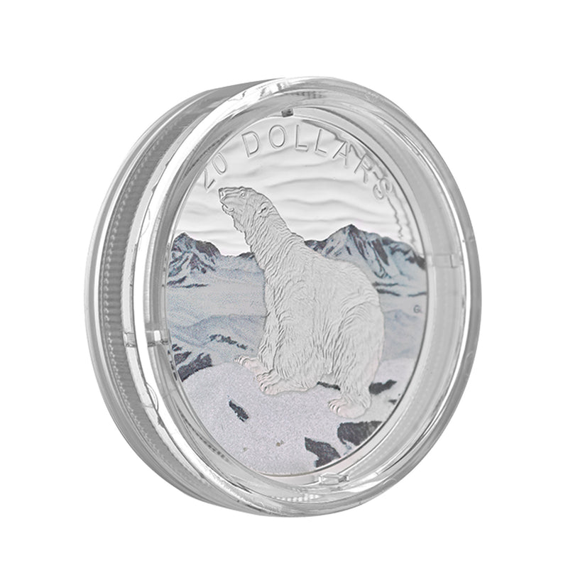 2017 Canada $20 Glistening North - Polar Bear Fine Silver (No Tax)