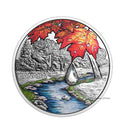 2017 Canada $20 Jewel of the Rain - Sugar Maple Leaves Fine Silver (No Tax)