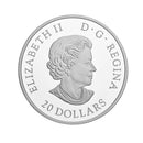 2017 Canada $20 Majestic Maple Leaves with Drusy Stone Fine Silver Coin(No Tax)