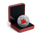 2017 Canada $20 Majestic Maple Leaves with Drusy Stone Fine Silver Coin(No Tax)