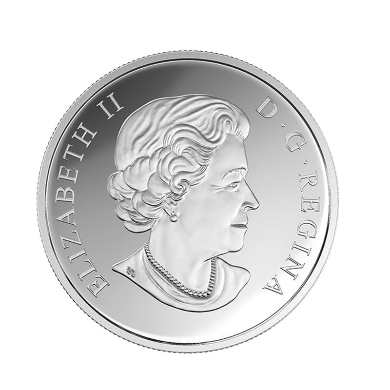 2017 Canada $20 Nature's Adornments Dragonfly Fine Silver Coin