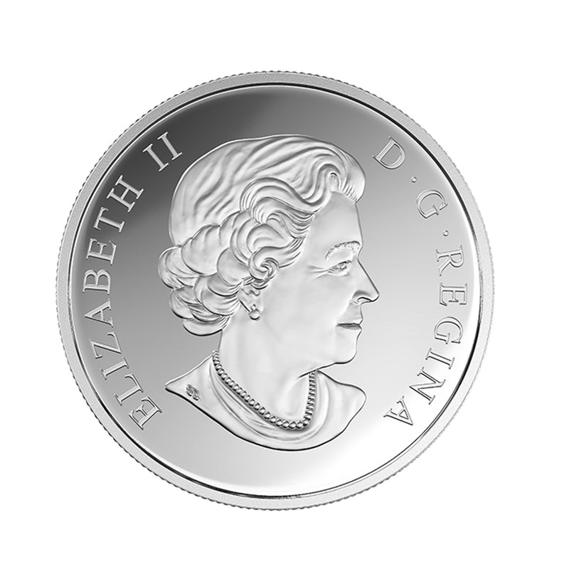 2017 Canada $20 Pearl Flowers Fine Silver (No Tax)