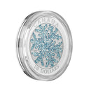 2017 Canada $20 SnowFlake Coloured Fine Silver Coin