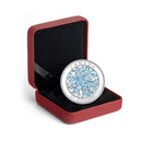 2017 Canada $20 SnowFlake Coloured Fine Silver Coin