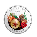 2017 Canada $20 Under The Sea Sea Star Fine Silver Coin