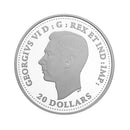2017 Canada $20 WWII Battlefront - The Battle Of Dieppe Fine Silver (No Tax)