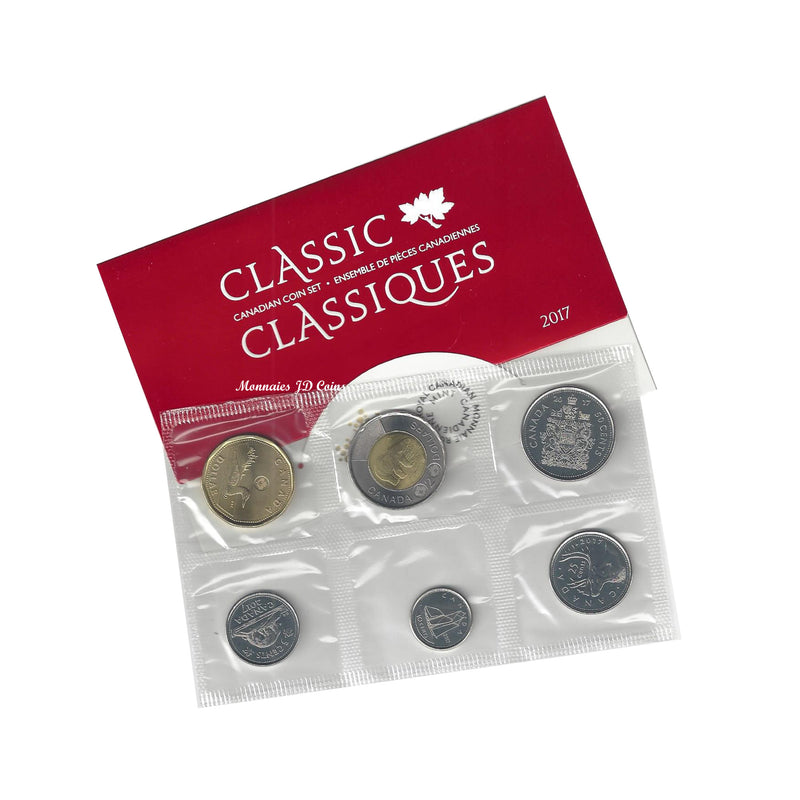 2017 Canada Classic Uncirculated Proof Like Coin Set