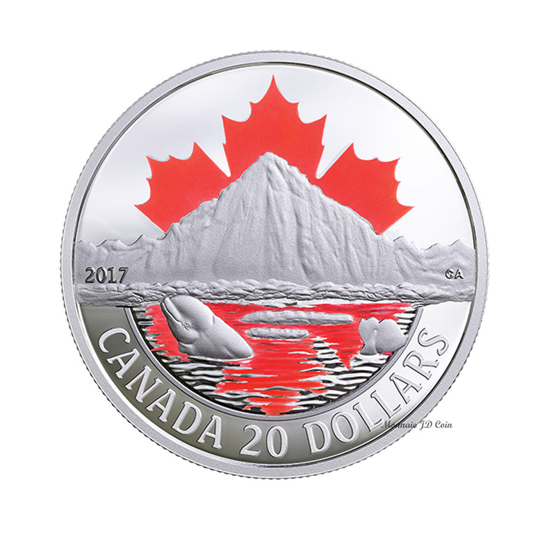 2017 $20 Canada's Coasts - Arctic Coast Fine Silver (No Tax)