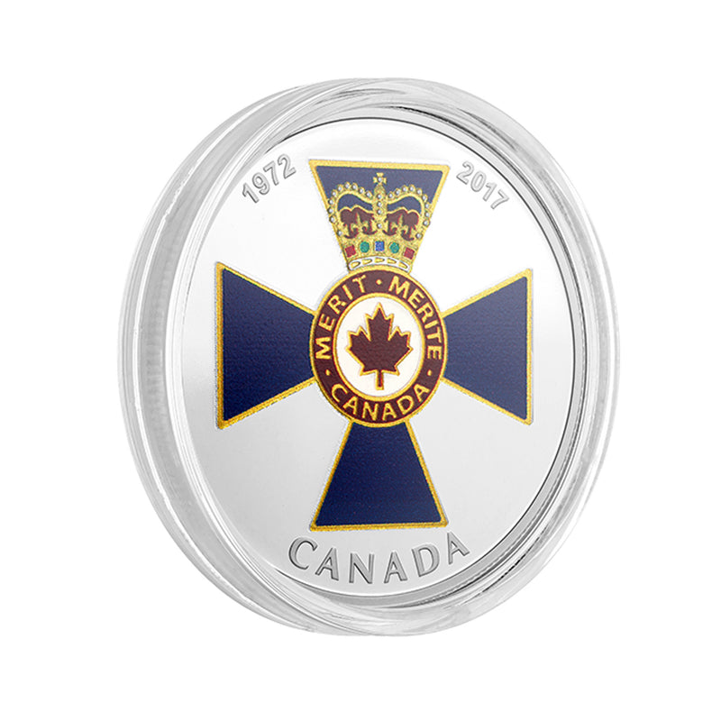 2017 $20 Canadian Honours - 45th Anniversary of the Order of Military Merit Fine Silver (No Tax)