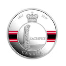 2017 $20 Canadian Honours - Sacrifice Medal Fine Silver (No Tax)
