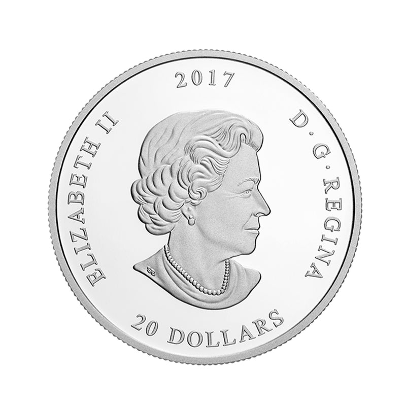 2017 $20 Iconic Canada - The Grizzly Bear Fine Silver (No Tax)