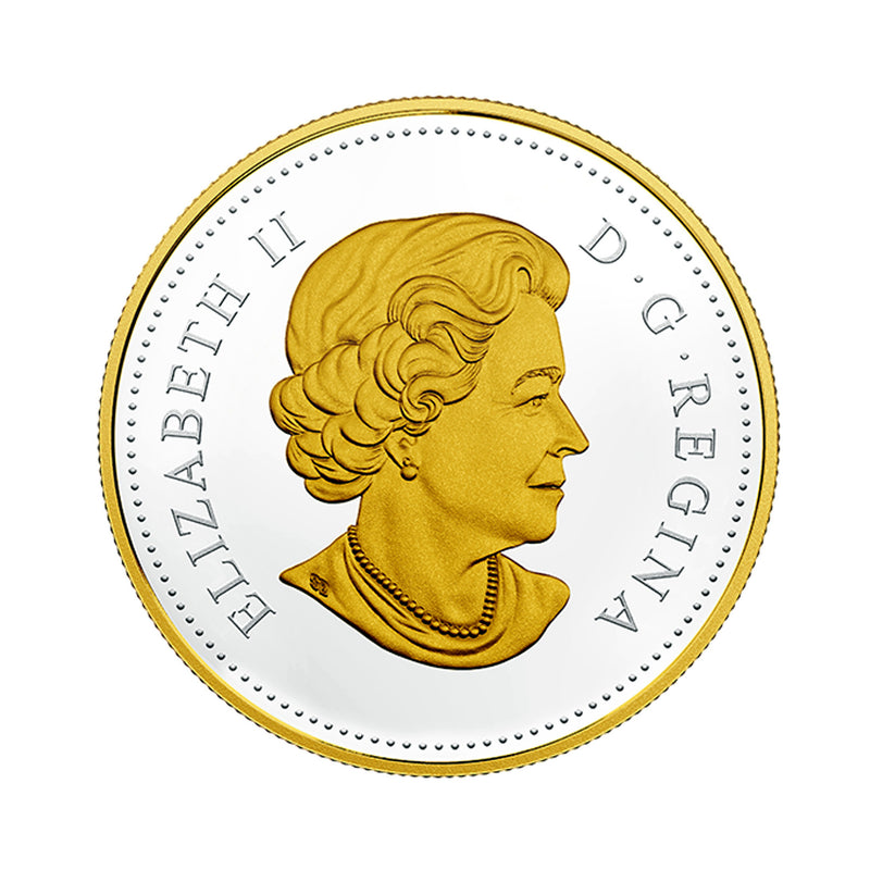 2018 Canada Dollar 240th Anniversary Of Captain Cook At Nootka Sound Gold Plated Proof Silver In Square Capsule