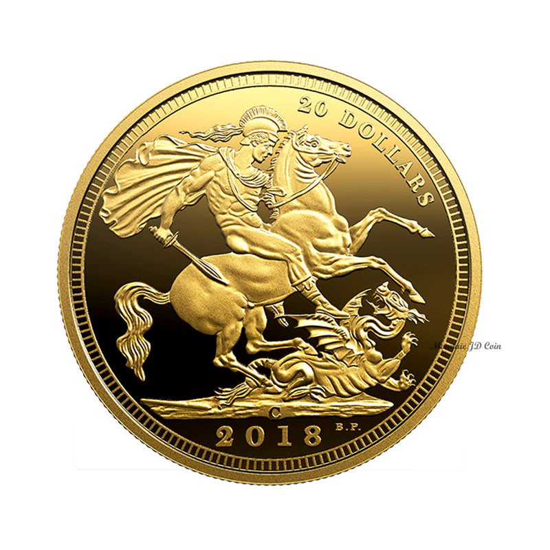 2018 Canada $20 1908 Sovereign 110th Anniversary of the Royal Canadian Mint Fine Silver (No Tax)