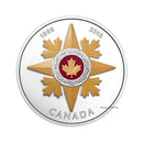 2018 Canada $20 25th Anniversary of the Star of Military Valour Fine Silver (No Tax)