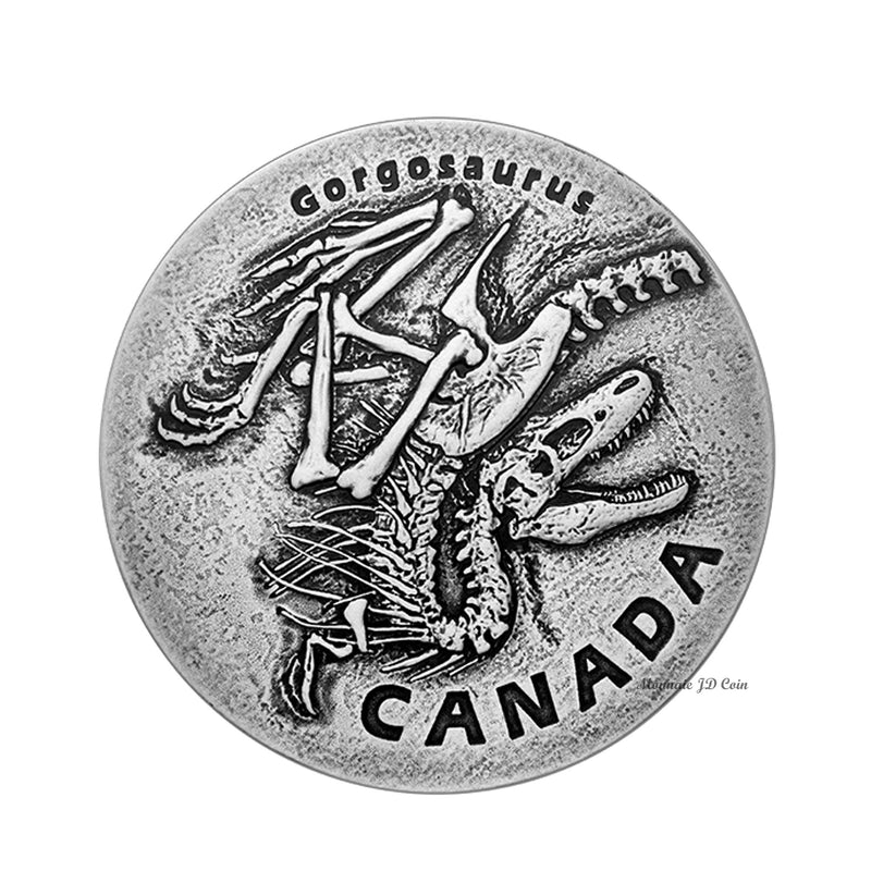 2018 Canada $20 Ancient Canada - Gorgosaurus Fine Silver (No Tax)