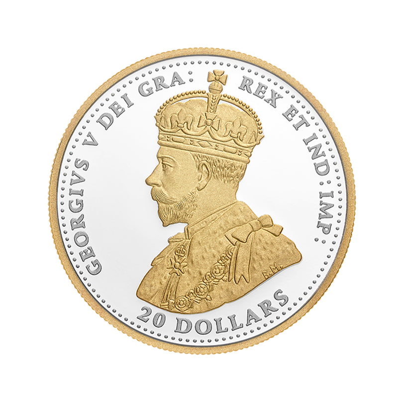2018 Canada $20 First World War Allied Forces - Canada Fine Silver (No Tax)