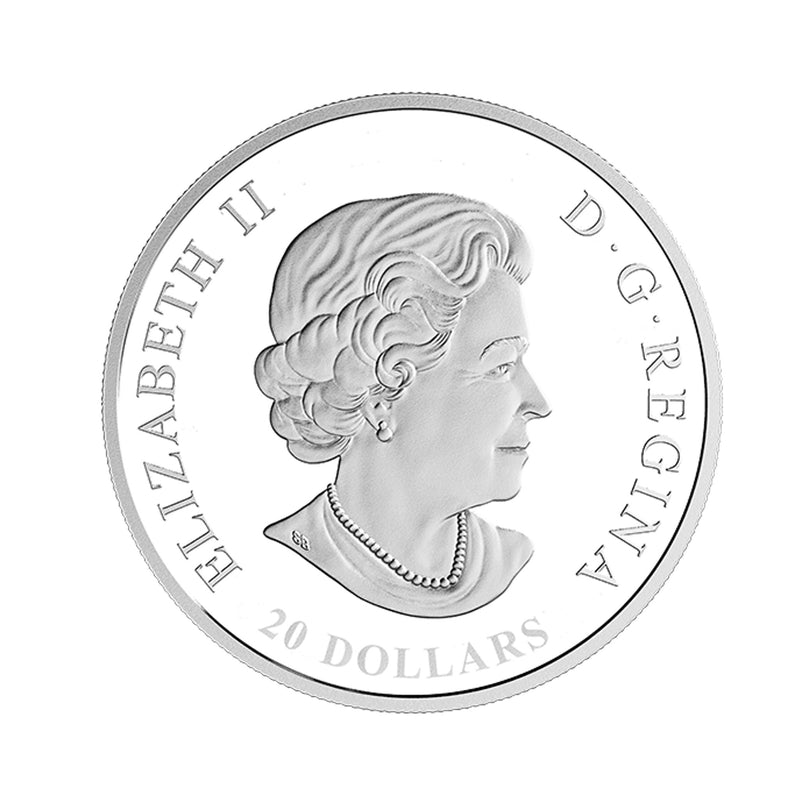 2018 Canada $20 Maple Tree Tunnel Fine Silver (No Tax)