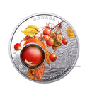 2018 Canada $20 Mother Nature's Magnification - Morning Dew Fine Silver (No Tax)