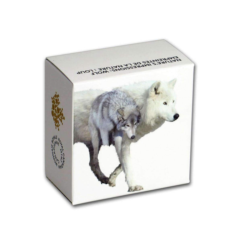 2018 Canada $20 Nature's Impression - Wolf Fine Silver (No Tax)