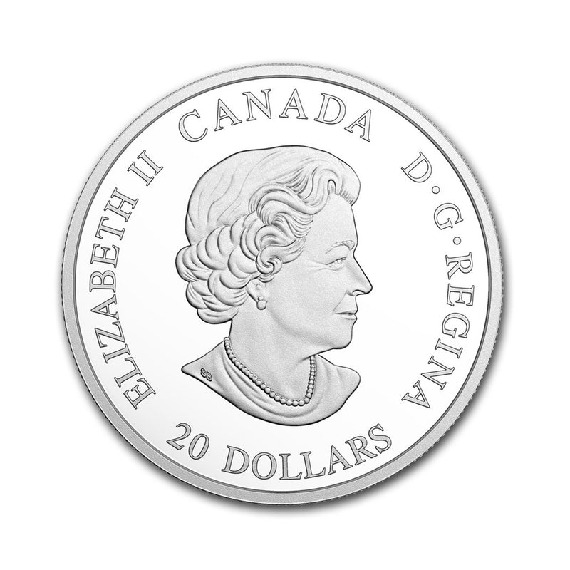 2018 Canada $20 Norse Figureheads - Viking Voyage Fine Silver (No Tax)