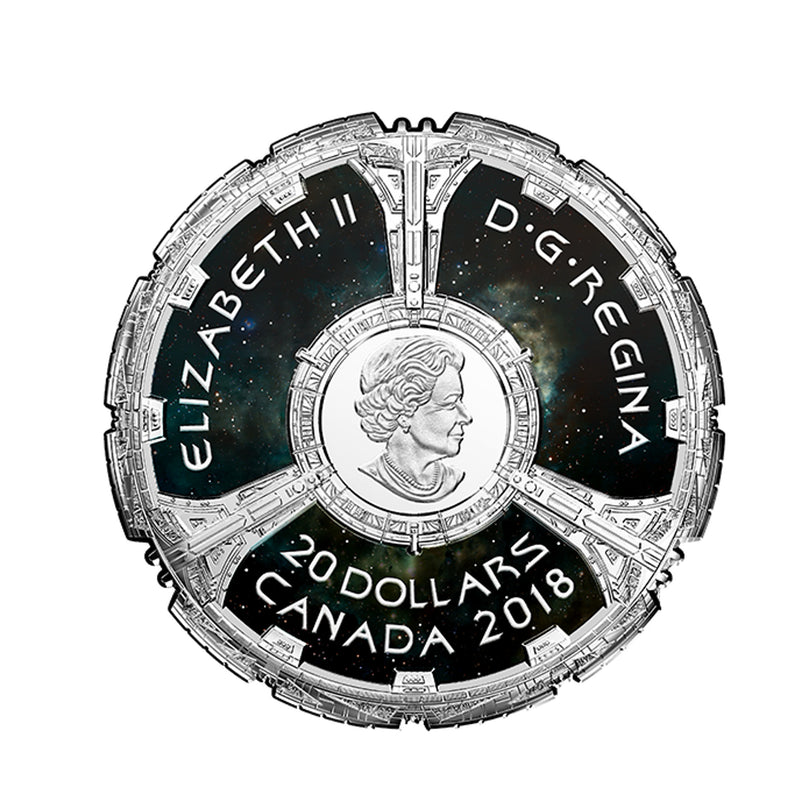 2018 Canada $20 Star Trek: Deep Space Nine Fine Silver (No Tax)