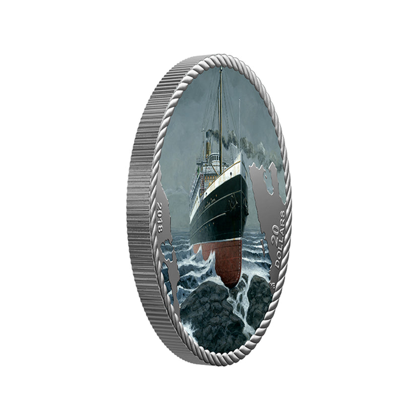 2018 Canada $20 The Sinking of the SS Princess Sophia Fine Silver (No Tax)