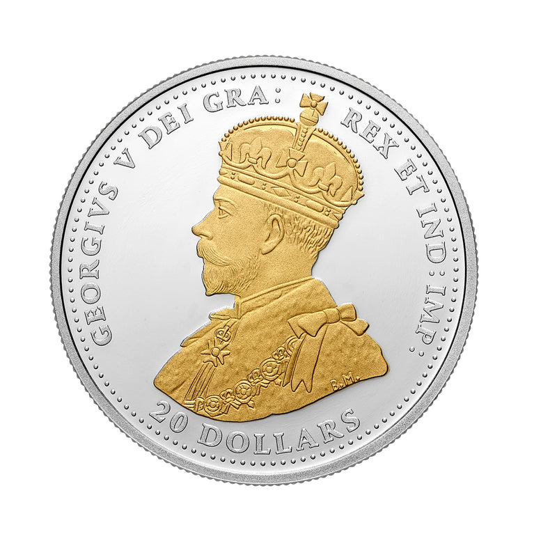 2018 Canada $20 WWI Battlefront - Canada's Hundred Days Fine Silver (No Tax)