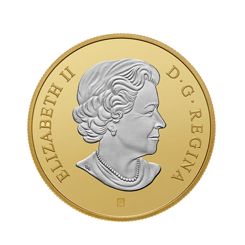 2018 $20 Canada's Iconic Inukshuk - Guiding the Way Gold Plated Silver (NO Tax)