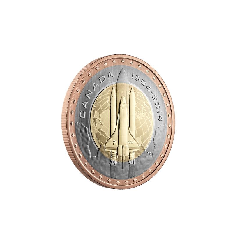 2019 Canada 25 Cent First Canadian in Space Coin