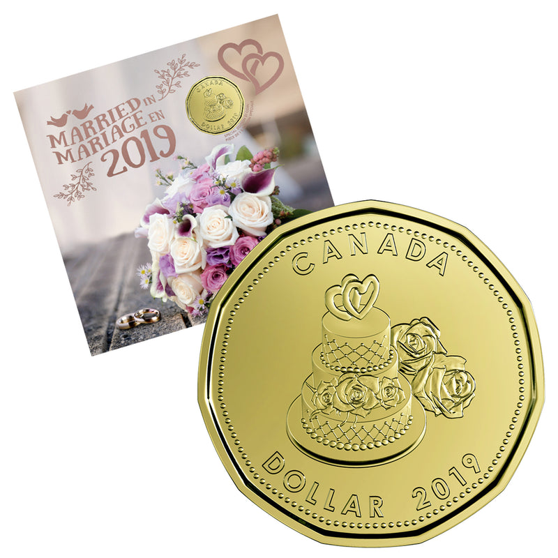 2019 Canada Wedding Gift SetWith Special Loon Dollar