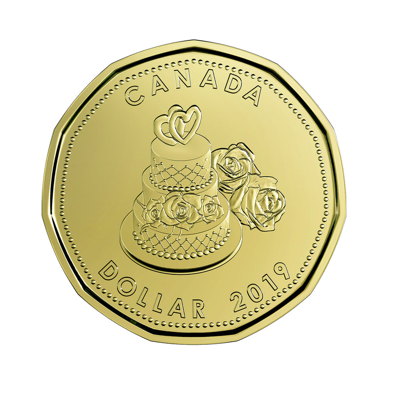 2019 Canada Wedding Gift SetWith Special Loon Dollar