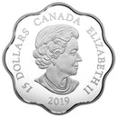 2019 Canada $15 Lunar Lotus Year Of The Pig Fine Silver Coin