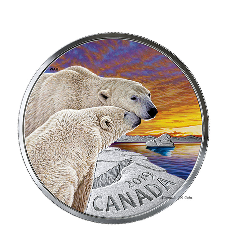 2019 Canada $20 Canadian Fauna - The Polar Bear Fine Silver (No Tax)