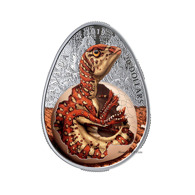 2019 Canada $20 Hatching Hadrosaur Fine Silver (No Tax)