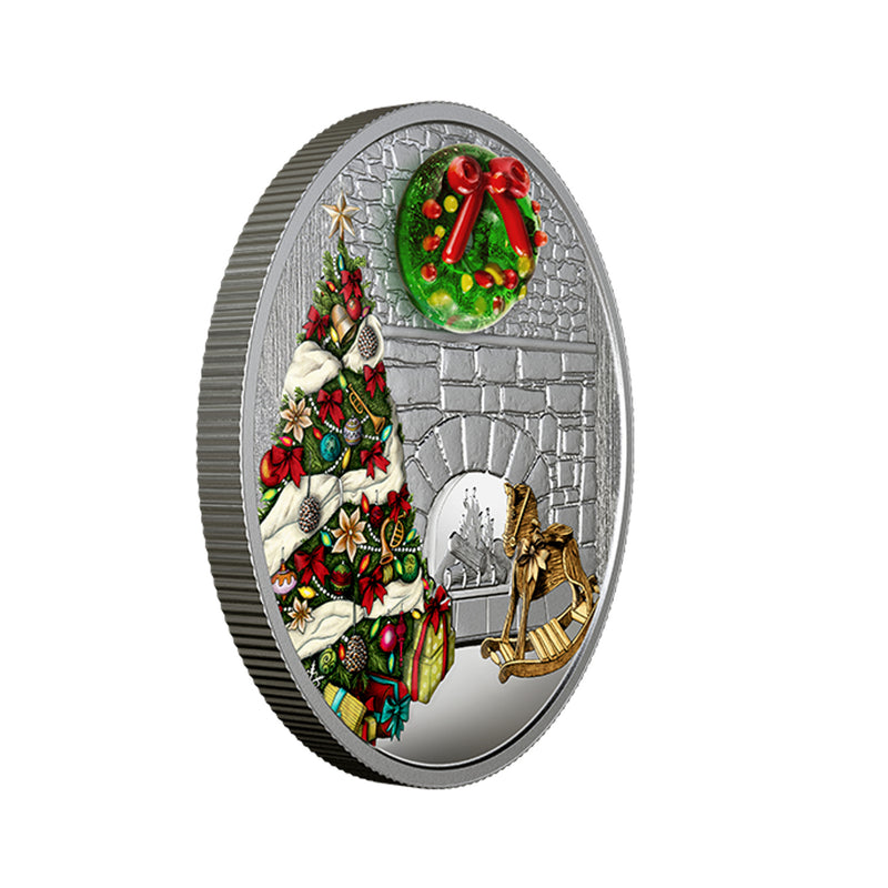 2019 Canada $20 Holiday Wreath Fine Silver (No Tax)