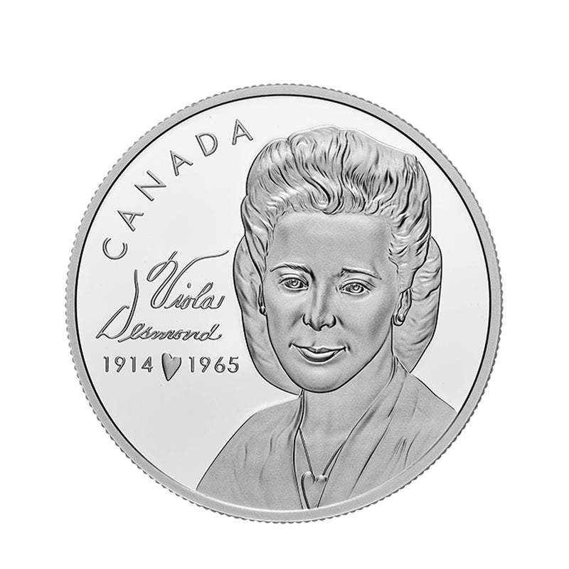 2019 Canada $20 Viola Desmond Fine Silver Coin & Banknote Set (No Tax)