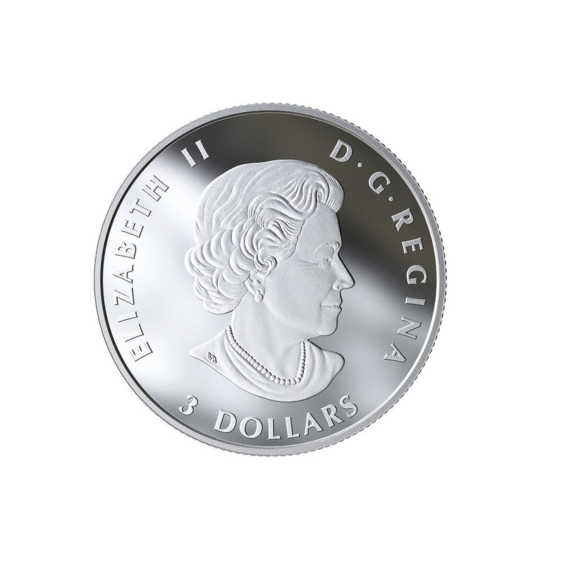 2019 Canada $3 Celebration of Love 99.99% Fine Silver Coin