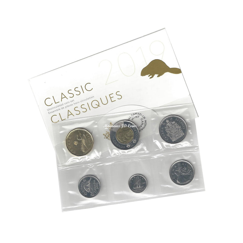 2019 Canada Classic Uncirculated Proof Like Coin Set