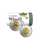 2019 Canada Special Wrap (Coloured) D-Day Two Dollar Original Roll 25 pcs