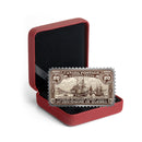 2019 $20 Canada's Historical Stamps: Arrival of Cartier - Quebec 1535 Fine Silver (No Tax)