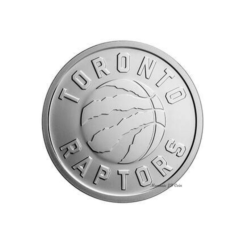 2020 Canadian 25 Cent Oversize Toronto Raptors 25th Season Commemorative Coin