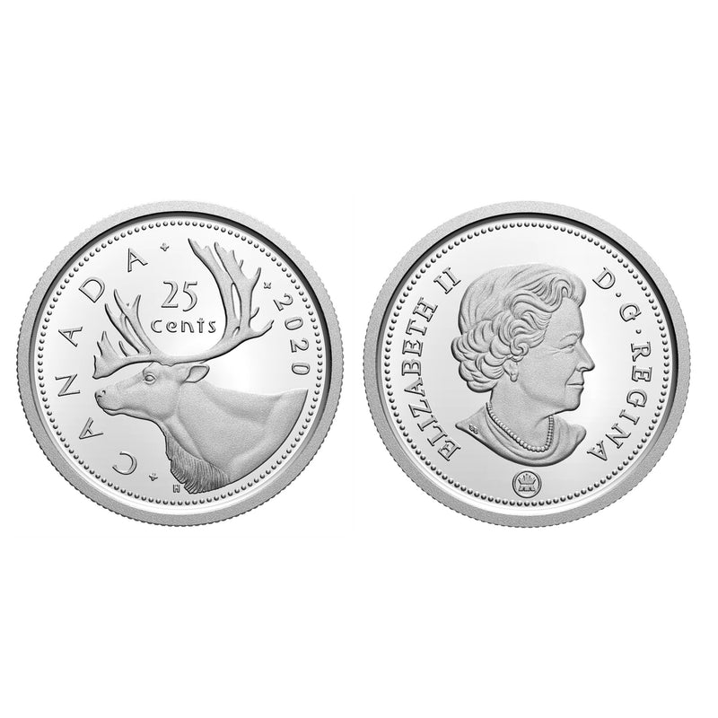 2020 Canada 25 Cent Numis-tastic! 5 Coin Set