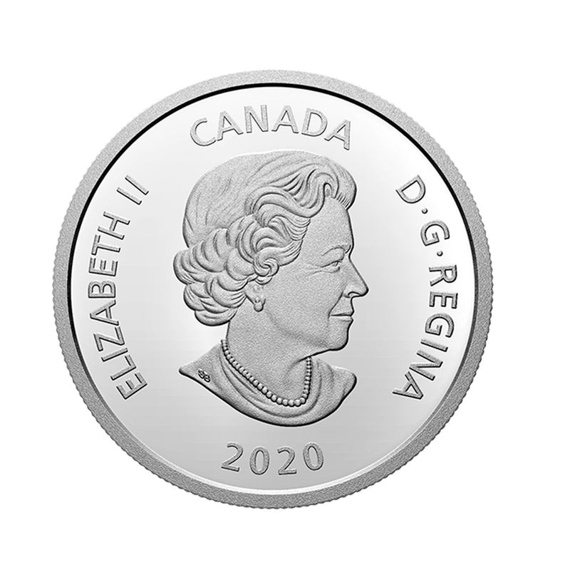 2020 Canada $20 Black History Month: Willie O'Ree Fine Silver (No Tax)