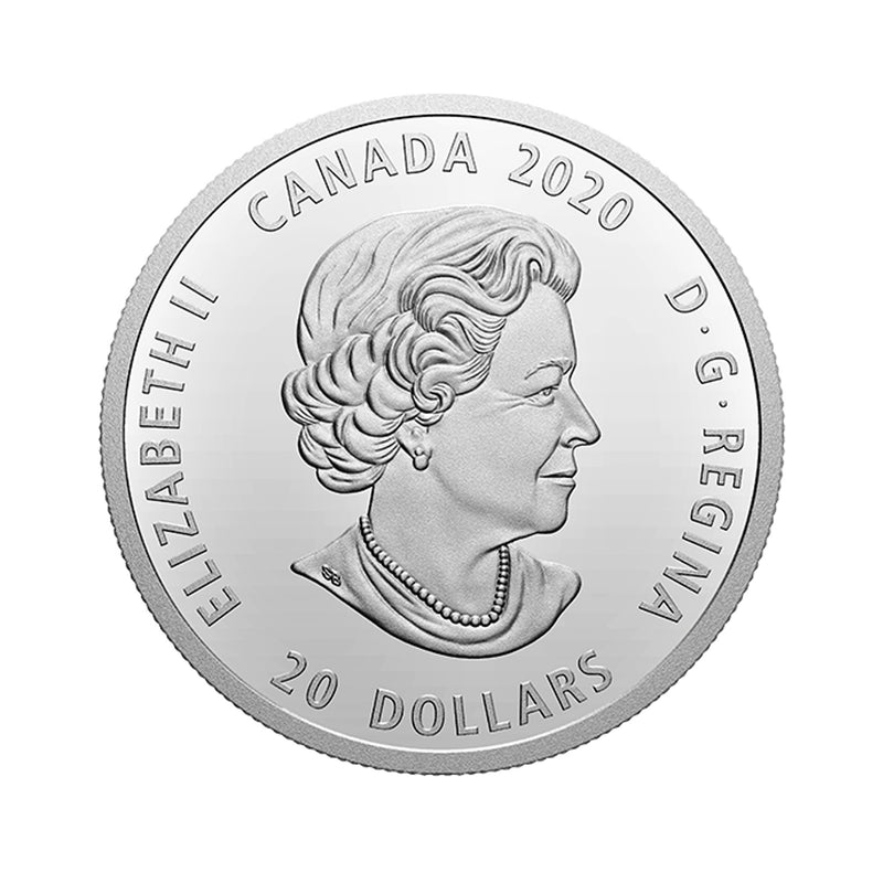 2020 Canada $20 Mother Earth - Our Home Fine Silver (No Tax)